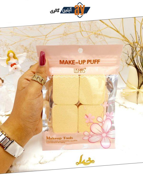 پد آرایش 4 تکه اورجینال makeup puff کد ct434