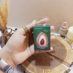 پد آرایشی تخم مرغی با کیفیت طرح آووکادو گلد بیوتی GOLD BEAUTY