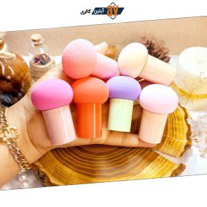 پد آرایشی قارچی دسته دار مدل بیوتی Beauty