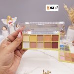 پلت سایه رنگی تابستانه برند Via letvass طرح خرس رنگین کمان کد 2313