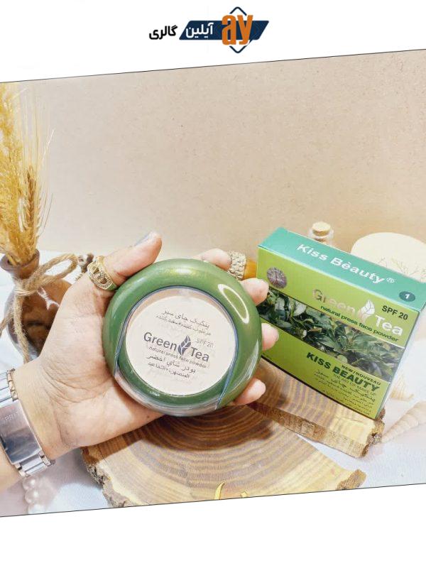 پنکک چای سبز کیس بیوتی kiss beauty کد K008