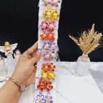 پک 10 عددی پنس مو طرح گل میوه ای طرح دوم