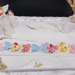 پک 10 عددی کش مو رنگی طرح خرگوش شماره 2