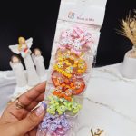 پک 10 عددی کش مو رنگی طرح خرگوش