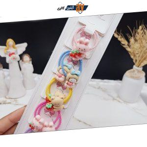 پک 10 عددی کش مو طرح خرگوش و دختر