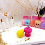 پک 2 تایی فیش براش و پد تخم مرغی Makeup Sponge کد 5565