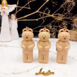 پک 3عددی رژ لب و جاکلیدی طرح خرس خندان B