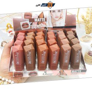 پک 6 تایی رژ جامد مات کوئین Queen کد j106_24