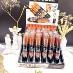 پک 6 تایی رژ جامد و مایع دو سر DOUBLE کد RB 161