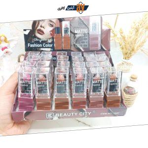پک 6 تایی رژ لب جامد مات بیوتی سیتی BEAUTY CITY کد 1897