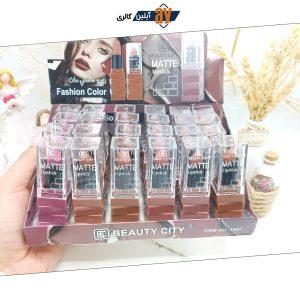 پک 6 تایی رژ لب جامد مات بیوتی سیتی BEAUTY CITY کد 1897