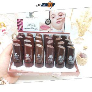 پک 6 تایی رژ لب جامد مخملی بیوتی سیتی ‏BEAUTY CITY کد 1879