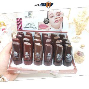 پک 6 تایی رژ لب جامد مخملی بیوتی سیتی ‏BEAUTY CITY کد 1879