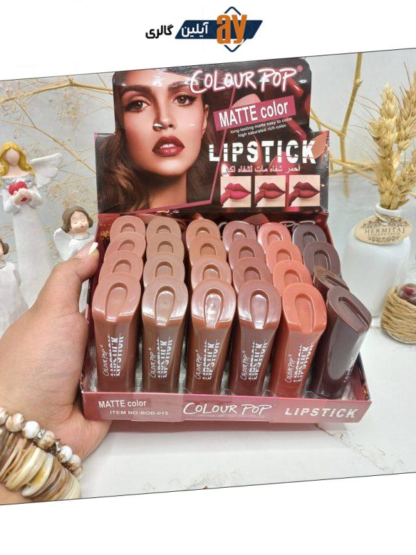 پک 6 تایی رژ لب جامد کلر پوپ COLOUR POP کد BOB015