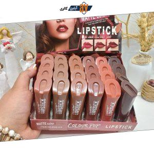پک 6 تایی رژ لب جامد کلر پوپ COLOUR POP کد BOB015