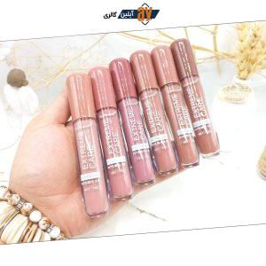 پک 6 تایی رژ لب مایع مخملی ضد آب EXTREME کد GP046