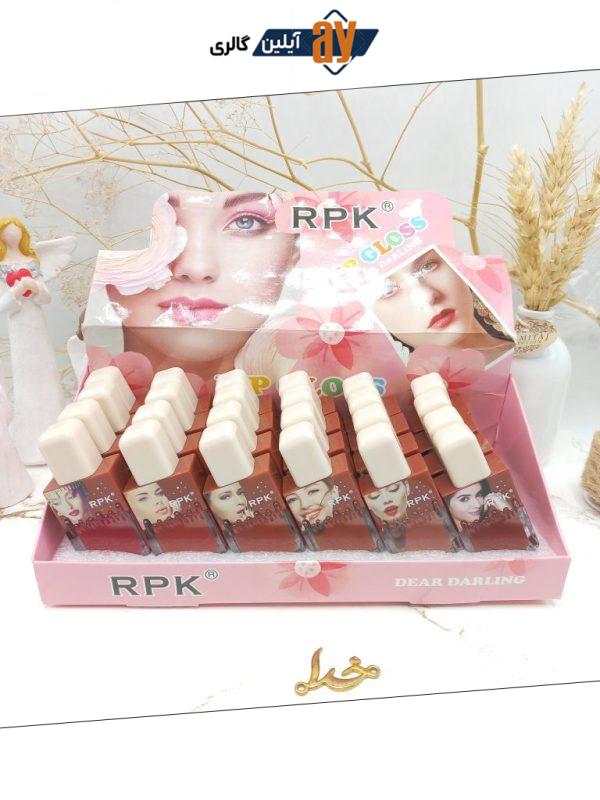 پک 6 تایی رژ مایع فانتزی طرح بستنی آر پی کی ‏RPK‏ کد 925
