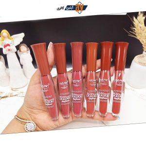 پک 6 عددی رژ مایع مخملی 24 ساعته مدل کوزه ای برند آرت اسکین artskin کد SA972184-1