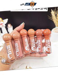 پک 6تایی رژ مایع برند رومانتیک مات ROMANTIC 3 کد RY_1121