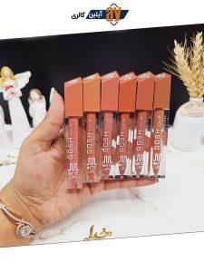 پک 6تایی رژ مایع برند گاش کالر GOSH COLOR کد GG016S