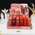 پک‌ 6عددی رژ جامد مات طرح لب برند میس بیوتی Miss Betty کد K166