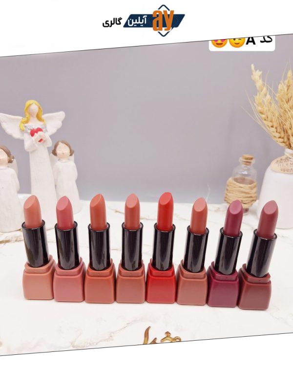 پک 8 تایی رژ جامد پرطرفدار برند 3Q beauty کد LS-145