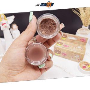 پک بالم و اسکراب لب کاکائویی برند دیرمی بیوتی Dearme Beauty کد D017