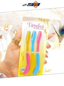 پک تیغ ابرو 3 عددی تینکه تاشو Tineke کد 3097