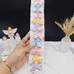 پک ده عددی پنس مو تق تقی طرح حیوانات دونات
