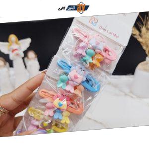 پک ده عددی پنس مو همراه پنس کوچیک