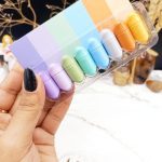 پک رژ جامد فانتزی آدامس رنگی 8 عددی کد 1748