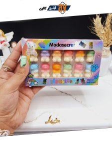 پک رژ لب جامد 12 رنگ طرح خرس مدا سکرت Moda Secret کد YL_803_1