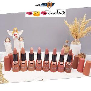 پک رژ لب جامد 8 عددی نود طرح لب برند ONLY BEAUTY کد L9047