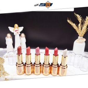 پک رژ لب جامد مات 6 عددی شاین دار میس بتی Miss Betty کد K 3382