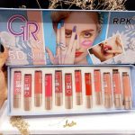 پک رژ لب مایع 12 تایی مات گلدن رز