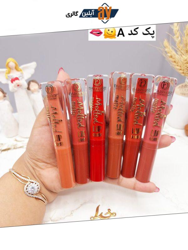 پک رژ لب مایع 6 عددی برند DAISYROSE کد DS_236262