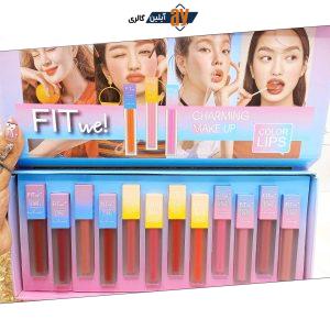 پک رژ مایع 12 تایی فیت می Fit Mie با کیفیت کد CY182