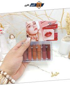 پک رژ مایع 6 عددی گلدن رز GOLDEN ROSE کد 1066
