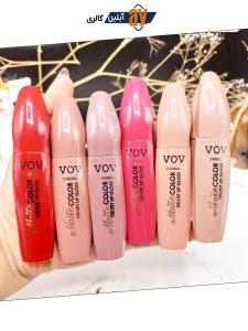 پک رژ مایع مات 6 تایی VOV کد 6262