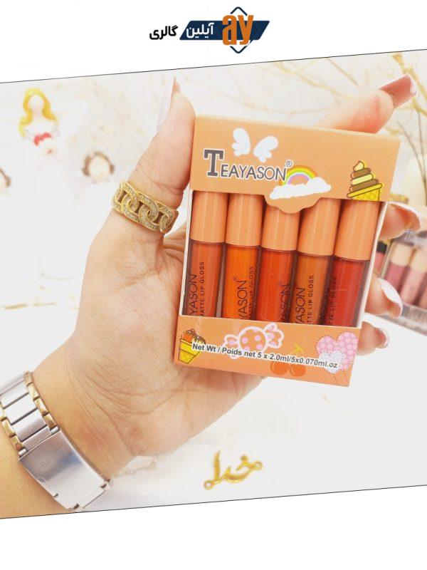 پک رژ مایع هدیه TEAYASON (بستنی)