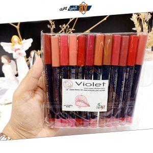 پک رژ مدادی بدون سرب ساخت ایتالیا برند ویولت Violet