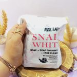 پک سه تایی صابون حلزون SNAIL و ژل شستشو و لیف مکس لیدی کد MX2321