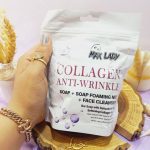 پک سه تایی صابون کلاژن COLLAGEN و ژل شستشو و لیف مکس لیدی کد MX2322
