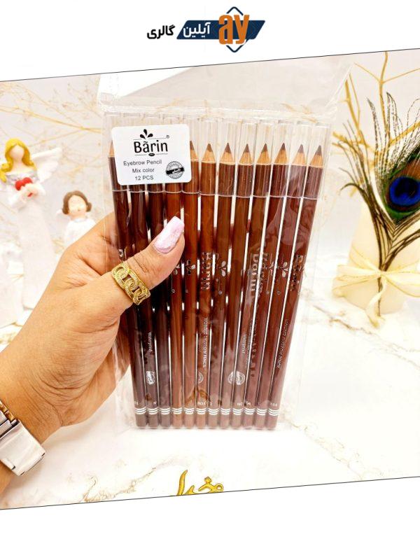پک مداد ابرو قد بلند با کیفیت بارین Barin اصلی