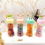 پک چهل گیس رنگی فانتزی طرح استوانه ای طرح شماره یک