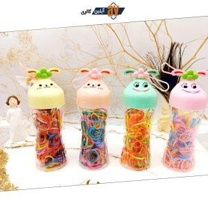پک چهل گیس رنگی فانتزی طرح استوانه ای طرح شماره یک