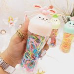 پک چهل گیس رنگی فانتزی طرح استوانه ای طرح شماره یک