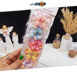 پک کارت 20عددی پنس و کش مو طرح  پرنسس کوچولو