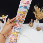 پک کارت 20عددی پنس و گیره مو طرح خرس شاد و دیزنی