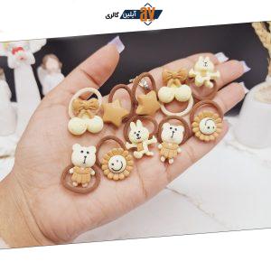 پک کش مو 10 عددی رنگ نود